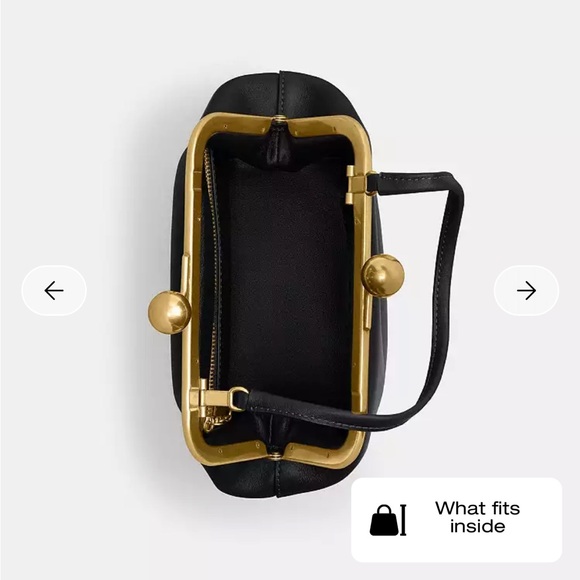 NWT Coach Kisslock Frame Bag 16 - Picture 6 of 12